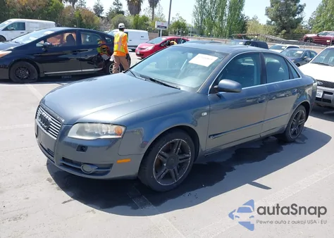 2007 Audi A4 2.0T из США, поврежденный, VIN WAUDF78E07A157361